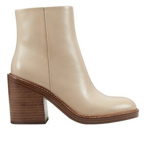 Marc Fisher Haleena bootie in light natural